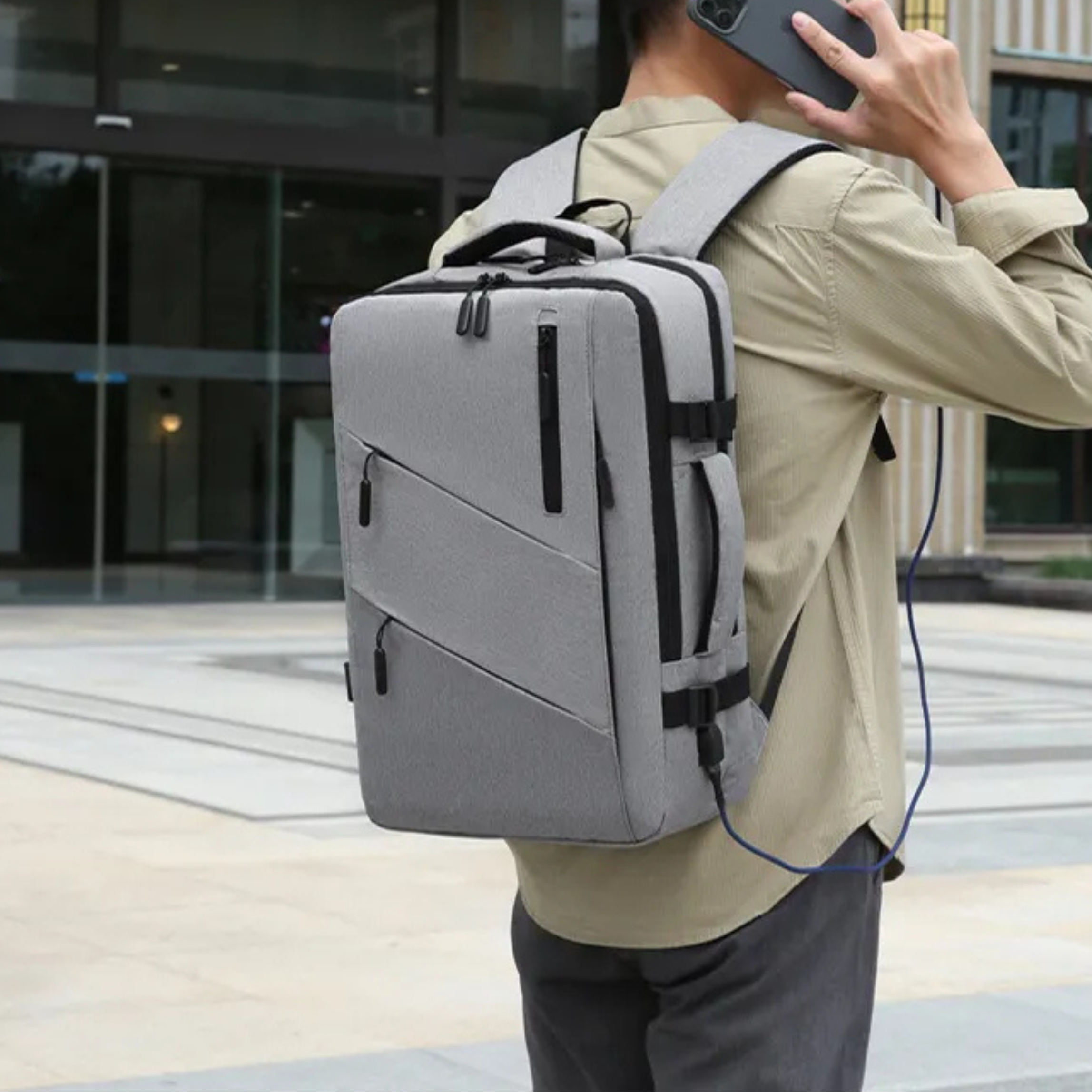 Sac à Dos Décontracté Automne/Hiver - Grande Capacité, Design Mode et Fonctionnel pour Ordinateur Portable