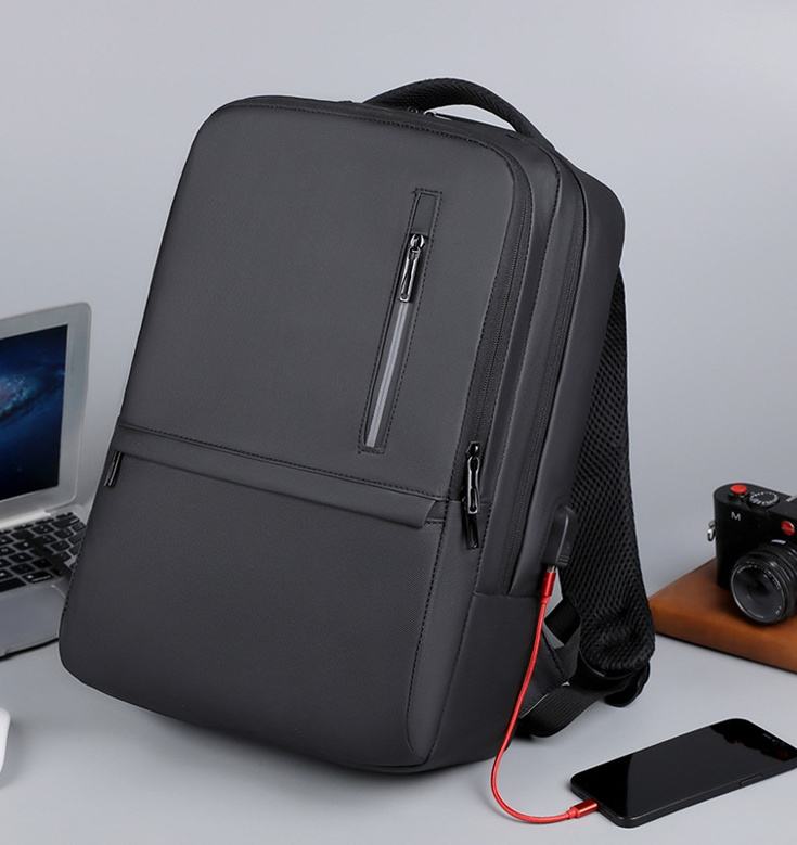 Sac à Dos Imperméable avec Port USB pour Voyage et Travail